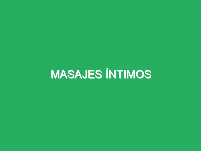 masajes intimos 84590 Cómo Dar un Masaje en la Espalda