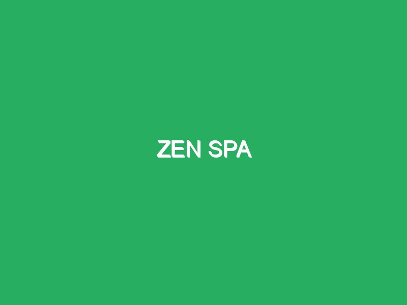 zen spa 84695 masajes descontracturantes musculares con aceites esenciales