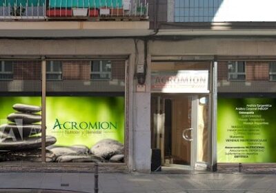 ACROMION – Centro especializado en Osteopatia, quiromasaje y nutrición.