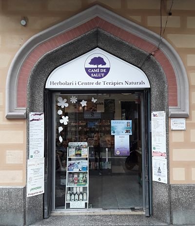 Camí de Salut Herbolario y centro de terapias masajes acupuntura dietas naturopatia Reiki Barcelona Clot