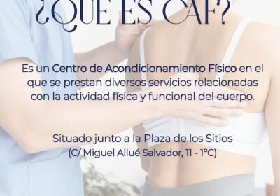 CAF OSTEOPATIA Y ACONDICIONAMIENTO FÍSICO