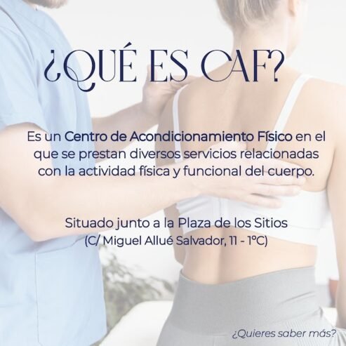 CAF OSTEOPATÍA Y ACONDICIONAMIENTO FÍSICO