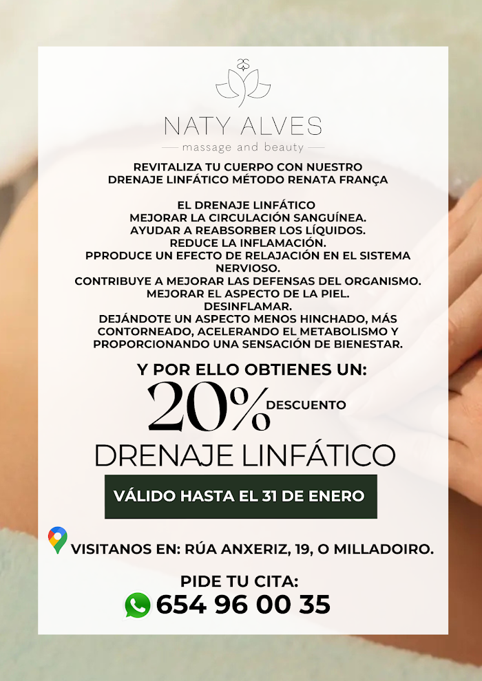 Naty Alves Massage and Beauty Naty Alves | Massage and Beauty Unisex