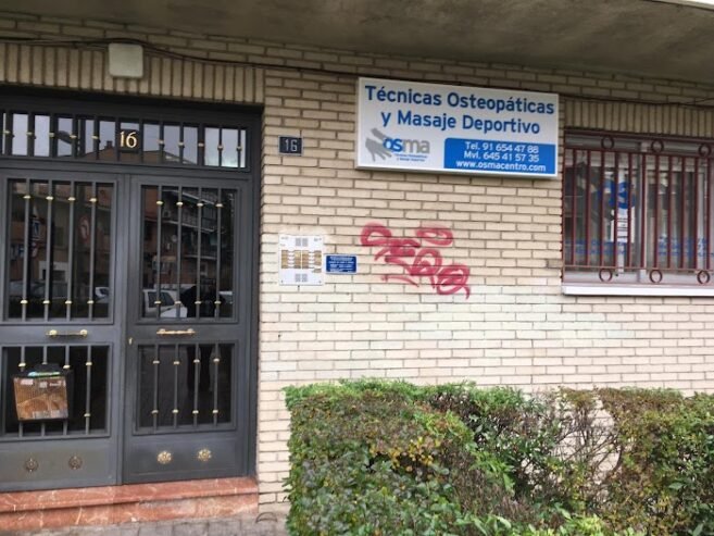 OSMA Centro – Osteopatía y masajes relajantes especiales