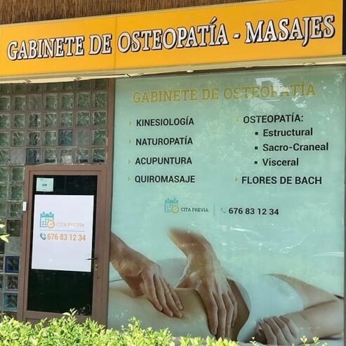 Osteopatía, Relajantes especiales, Acupuntura, Kinesiología.