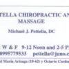 Pettella Chiropractic & Relaxantes Especiales