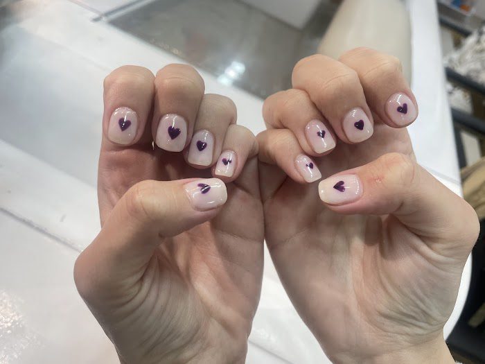 YOU · MI nails