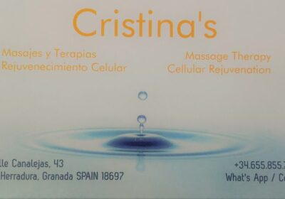 CRISTINA´S MASAJE DEPORTIVO,QUIROMASAJE