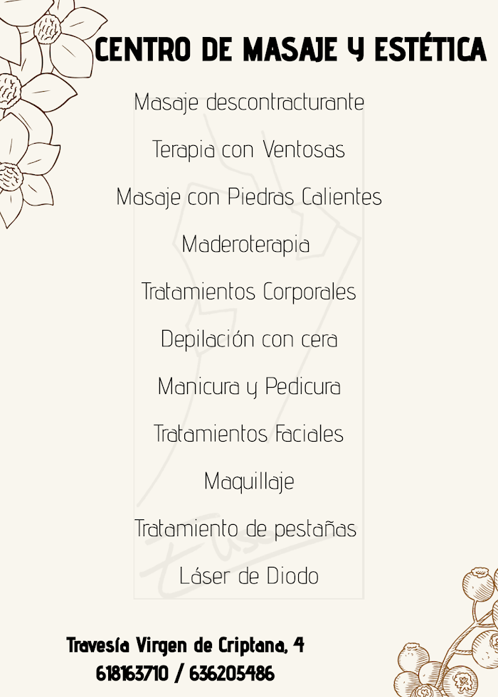 Centro de Masaje Acupuntura y Estetica Elisa Centro de Masaje, Acupuntura y Estética Elisa