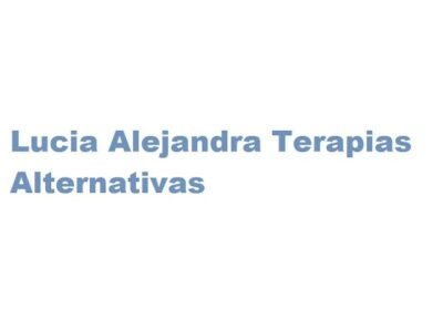 LUCIA ALEJANDRA TERAPIAS ALTERNATIVAS