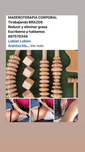 Masajes Pedro Artola Maderoterapia Relajantes especiales