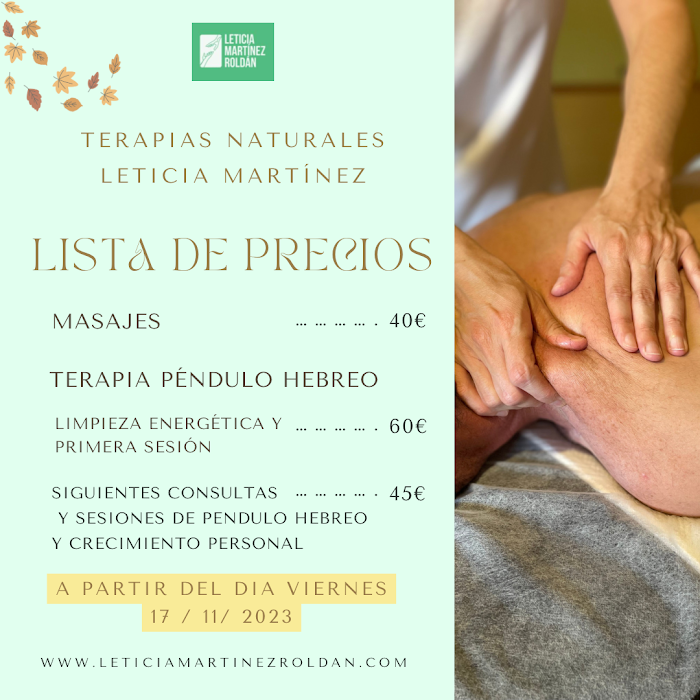 1740791326 733 LETICIA MARTINEZ MASAJES Y TERAPIAS NATURALES LETICIA MARTÍNEZ -MASAJES Y TERAPIAS NATURALES