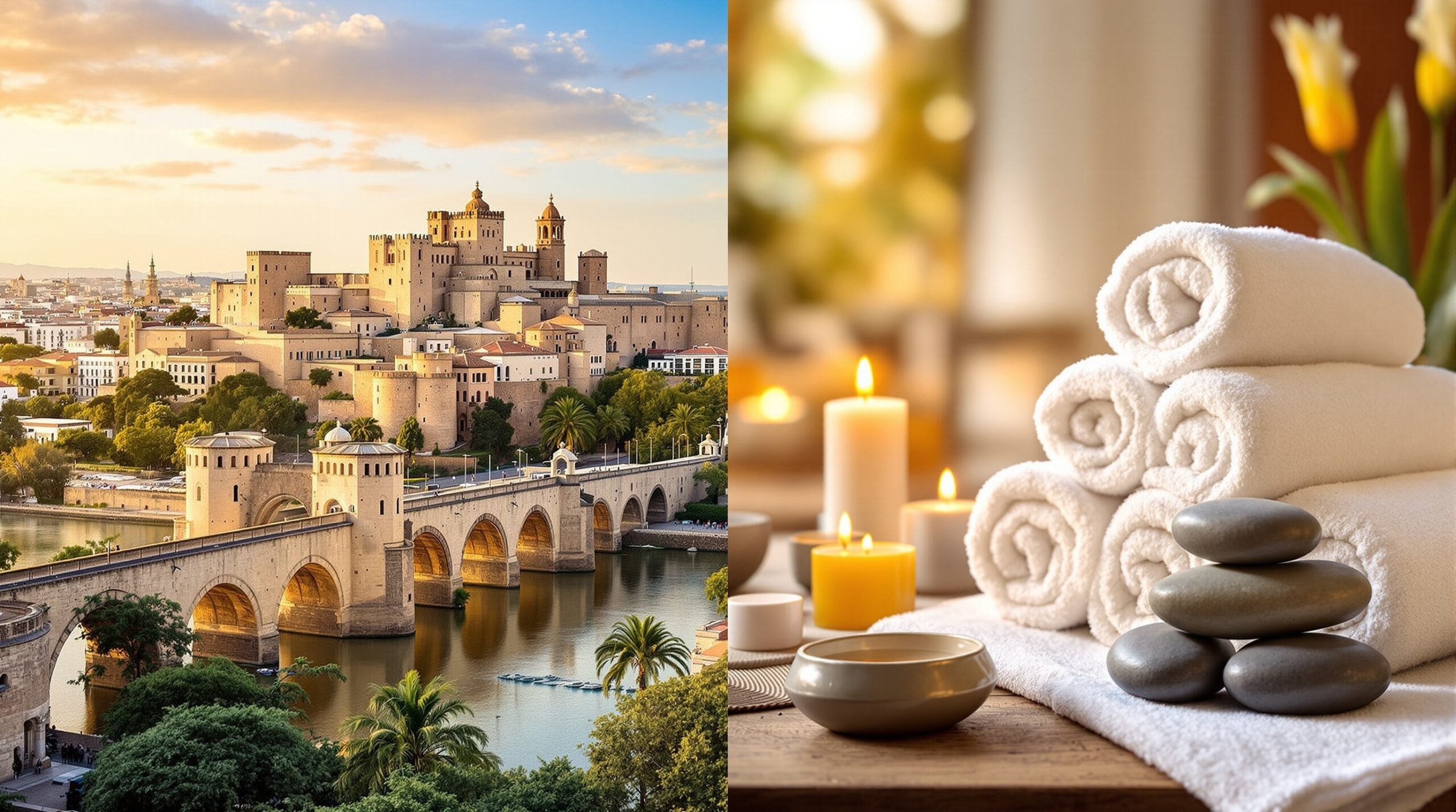 Masajes en Badajoz - Alcazaba y servicios spa profesionales