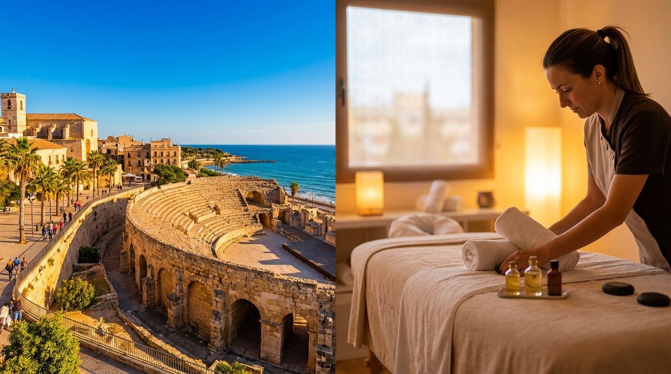 Masajes profesionales en Tarragona, ciudad romana UNESCO