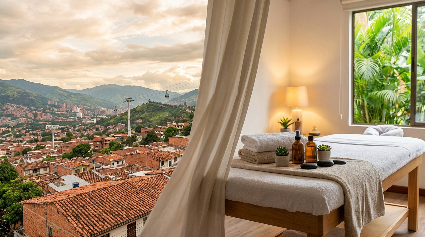 Masajistas profesionales certificados en Medellín