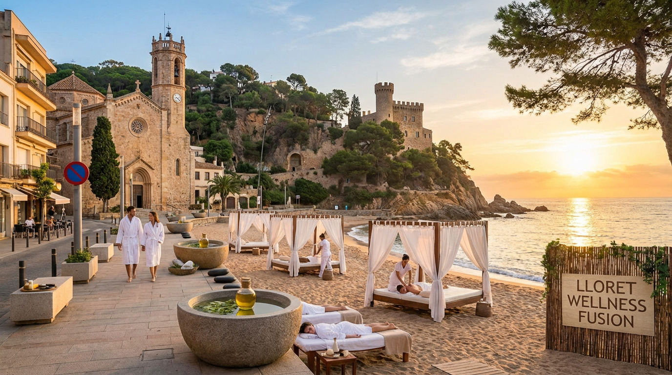 Masajes relajantes frente al mar en Lloret