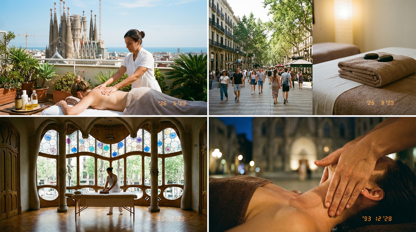Masajistas Profesionales en Barcelona