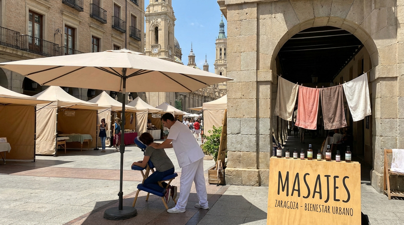 Masajistas profesionales en Zaragoza Aragón