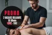 MASAJE RELAJANTE (PROMO 2X60min = 110€)