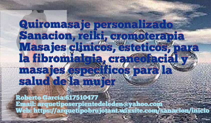 Quiromasaje personalizado