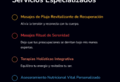 Terapeuta Holística y Quiromasajista Profesional