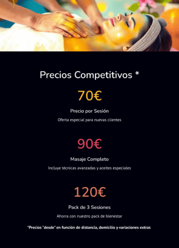 Terapeuta Holística y Quiromasajista Profesional