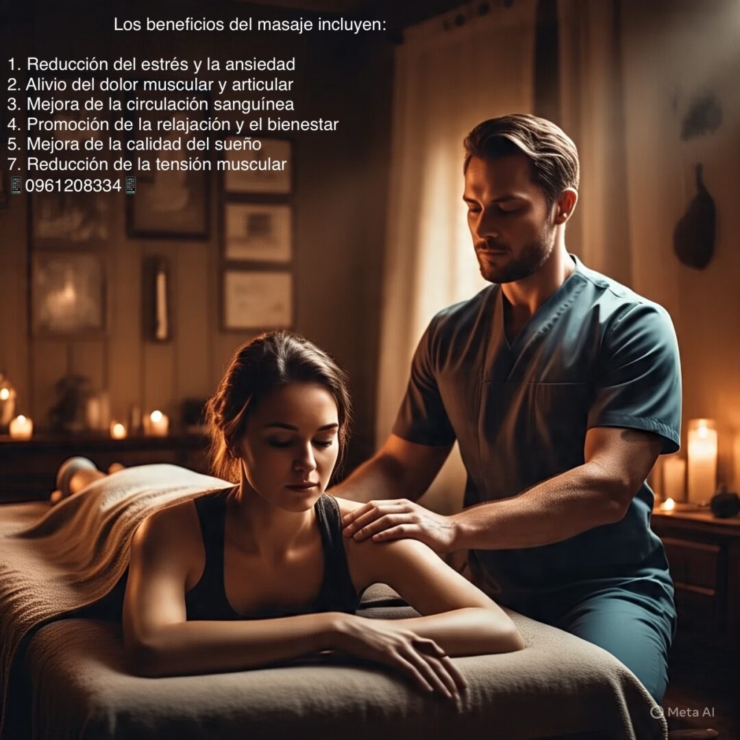 Masajes para relajamiento del cuerpo estrés