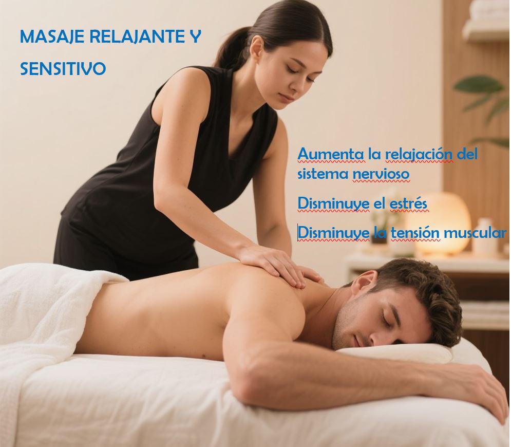 MASAJE RELAJANTE Y SENSITIVO