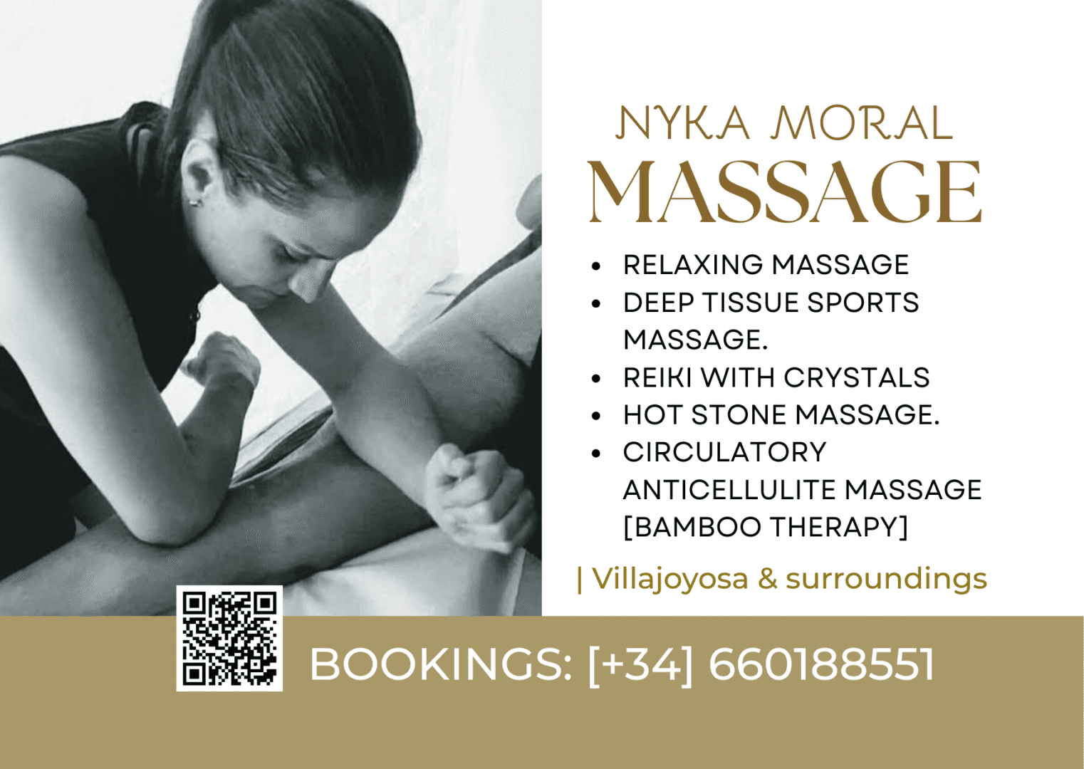 RELAXING & DEEP TISSUE MASSAGE