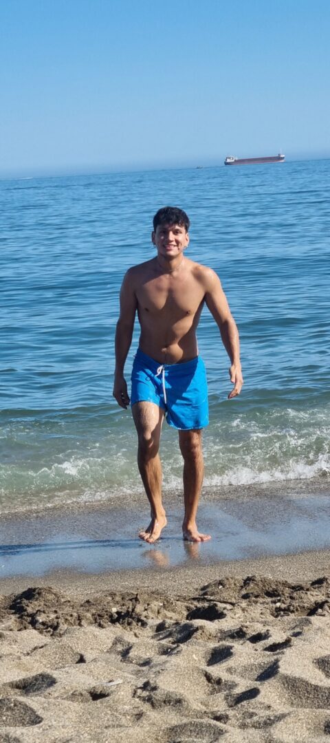 Hombre masajista a domicilio.