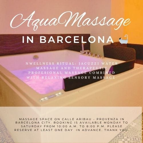 Aquamasaje Barcelona Masaje en Agua