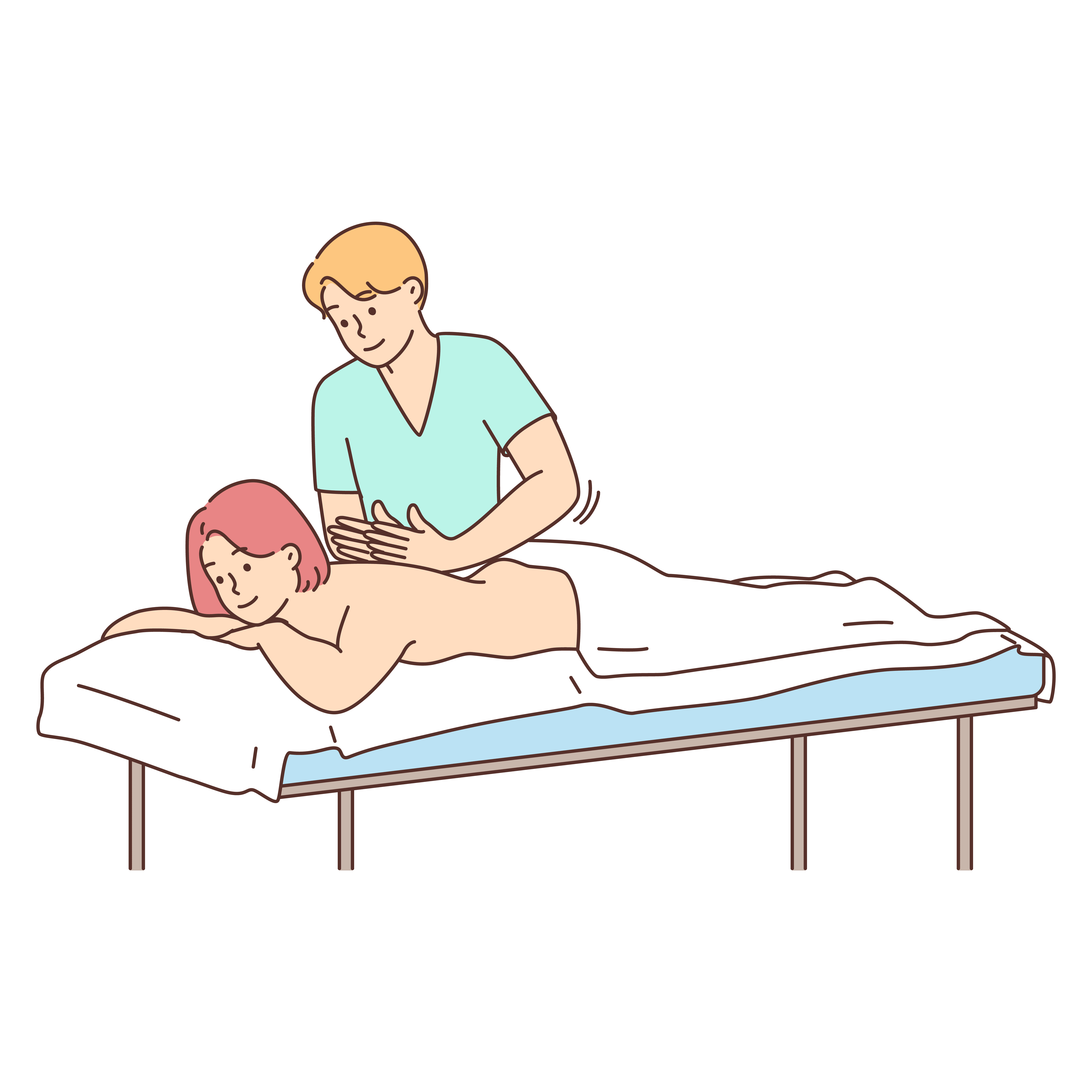 Masaje deportivo y sueco