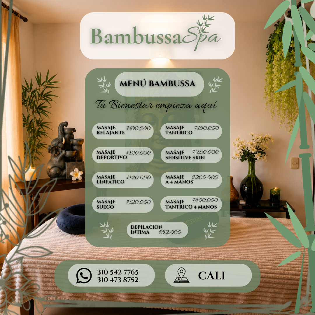 Bambussa Spa | Masajes Profesionales en Cali