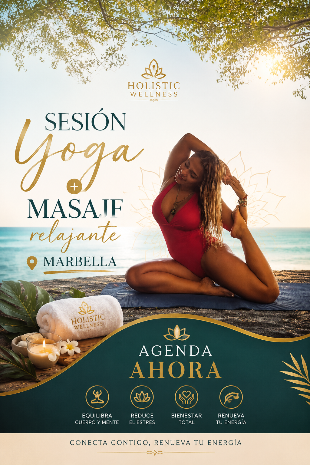 Masaje relajante & stretching
